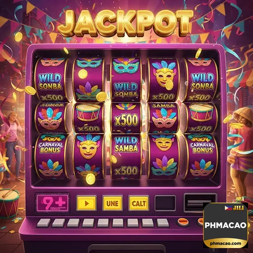 Player enjoying mobile slot games at phmacao
