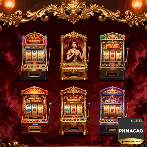 phmacao slot machines display 3